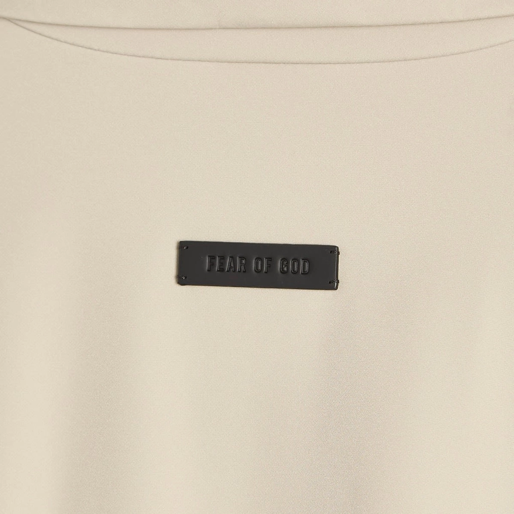 Fear of God Men's High Neck Technical Track Jacket Cement